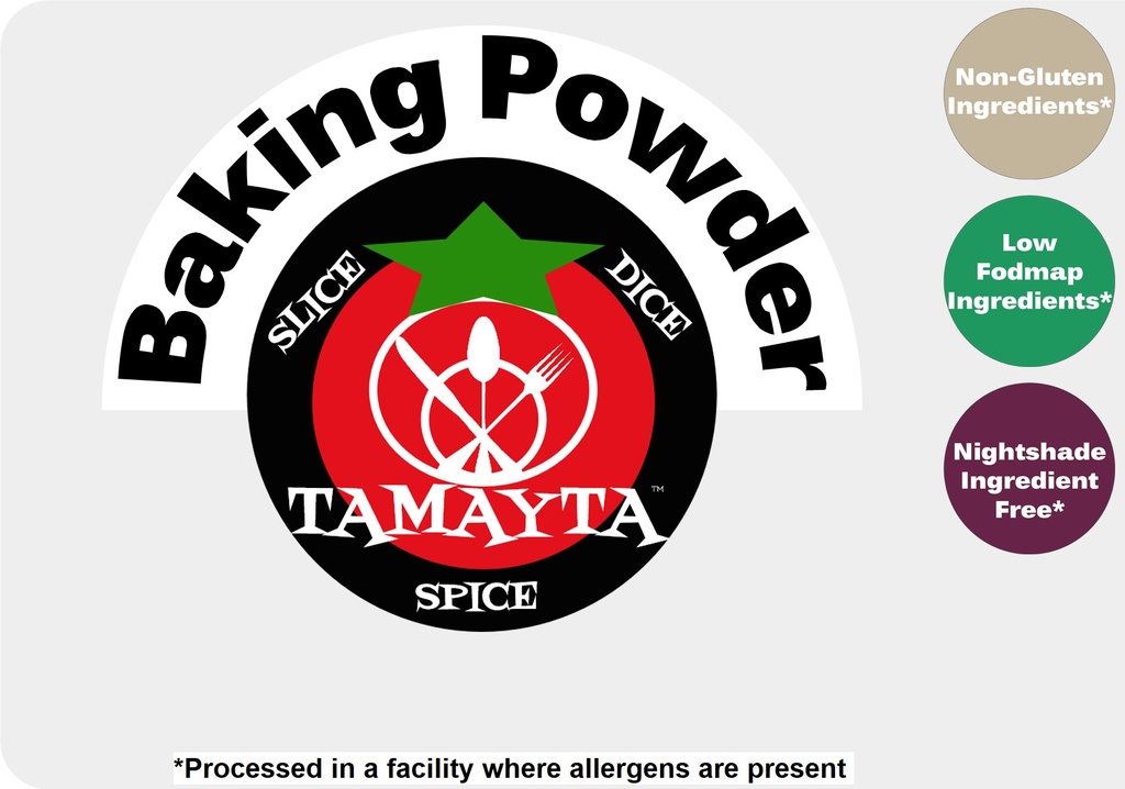 [01071] Baking Powder 1/2 Cup Jar