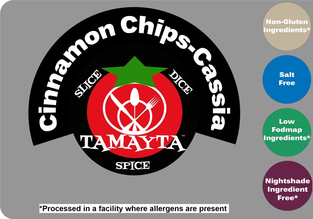 Cinnamon Chips 1/2 Cup Jar