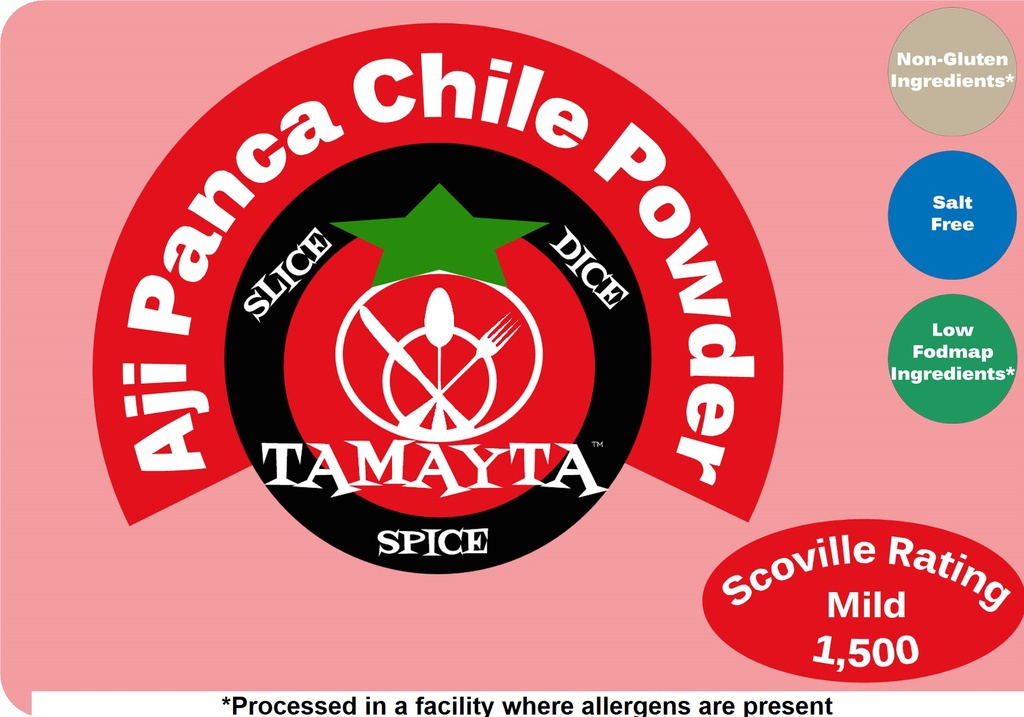 [02902] Aji Panca Pepper Powder 1/2 Cup Jar