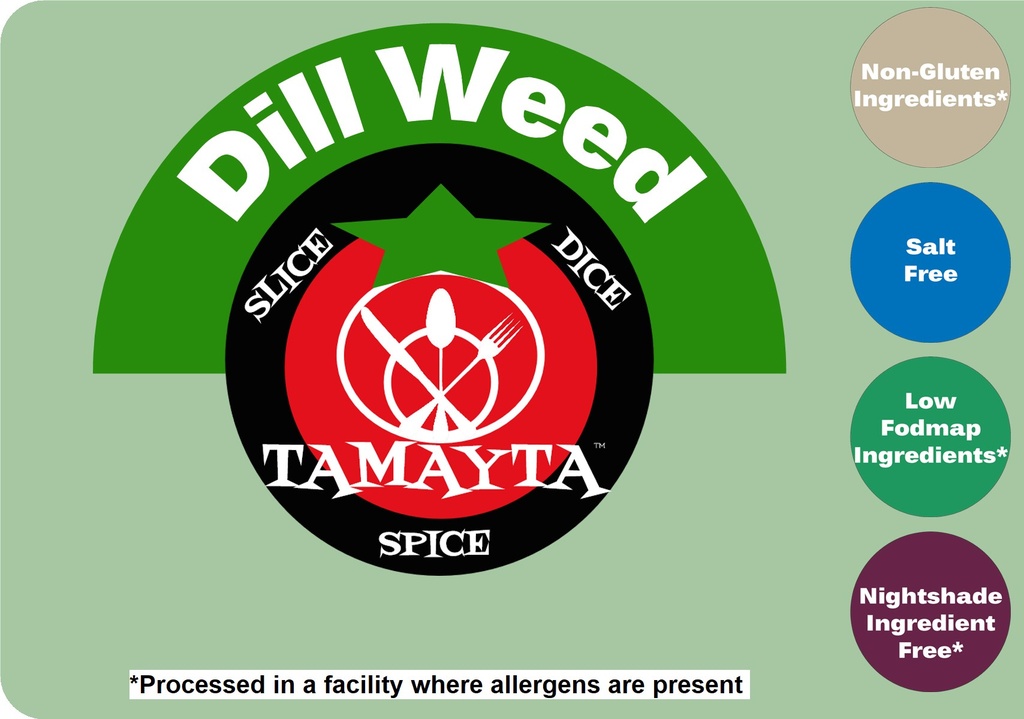 [01365] Dill Weed 1/2 Cup Jar