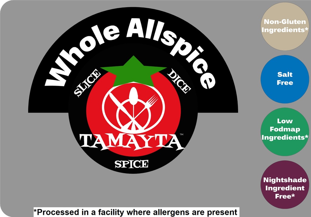 Allspice Berries 1/2 Cup Jar