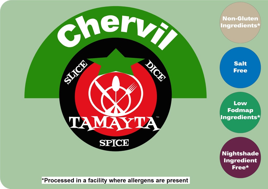[01429] Chervil Leaf 1/2 Cup