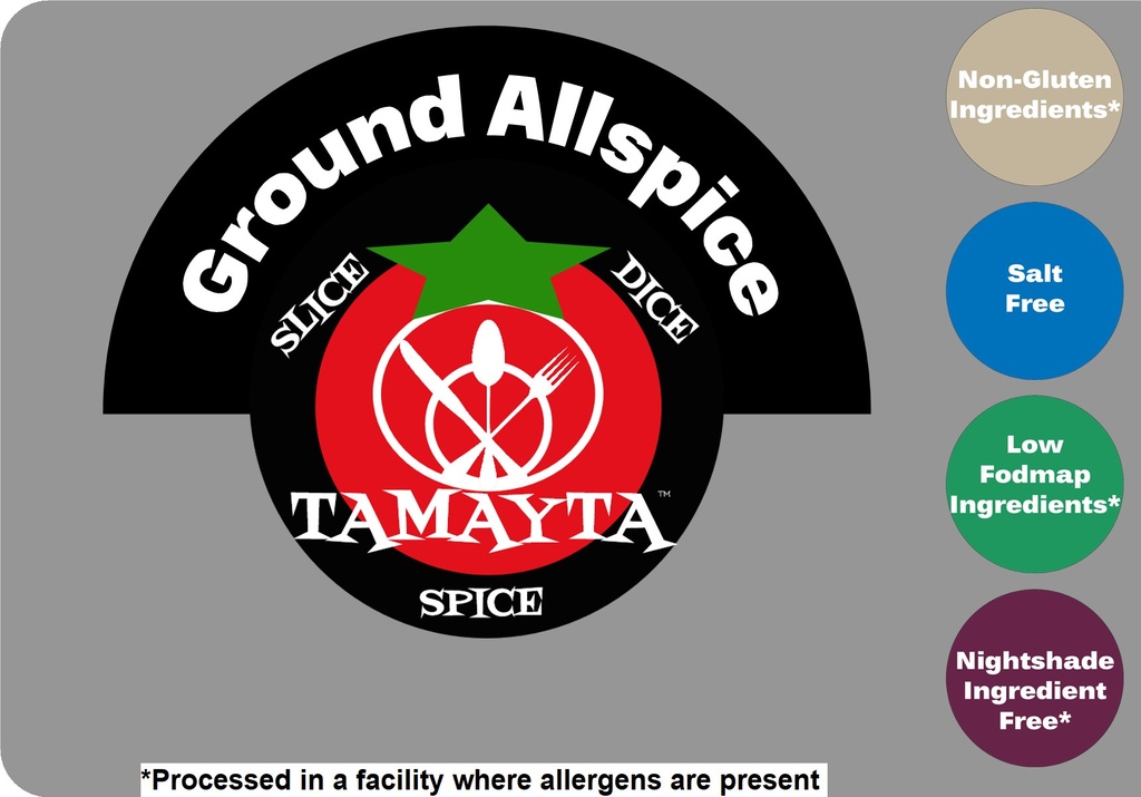 Allspice Powder Half Cup Jar