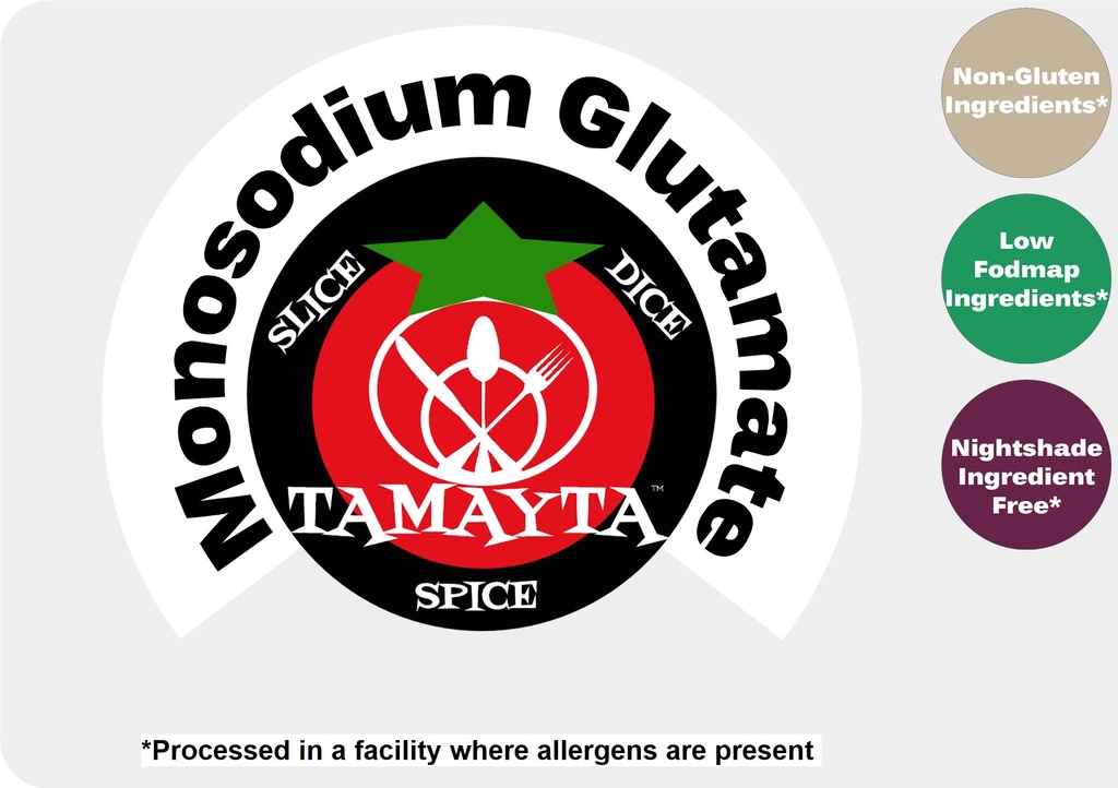 [01297] Monosodium Glutamate (MSG) Half Cup Jar