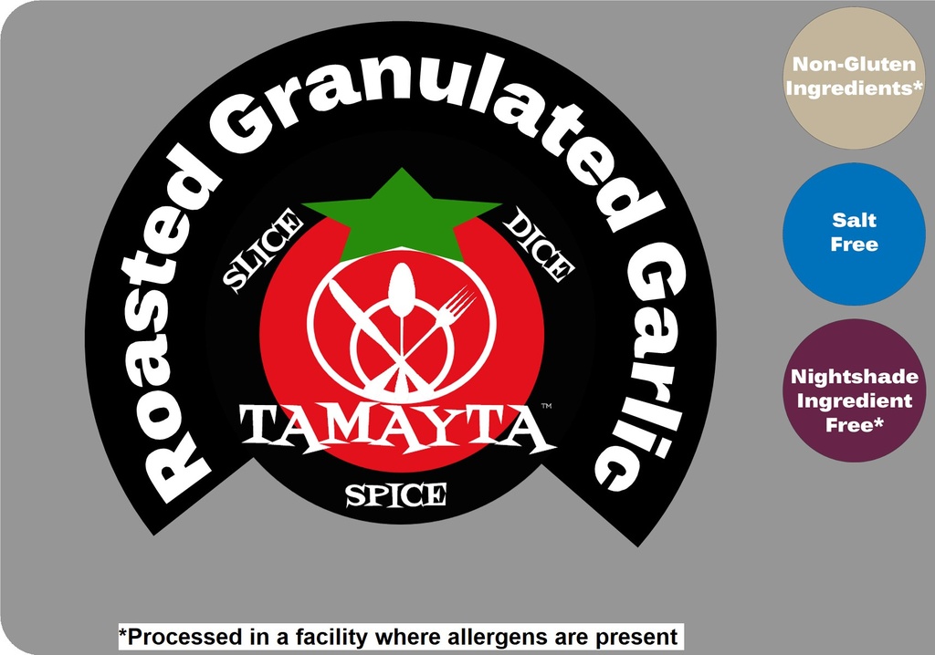 Garlic, Roasted Granulated Half Cup Jar