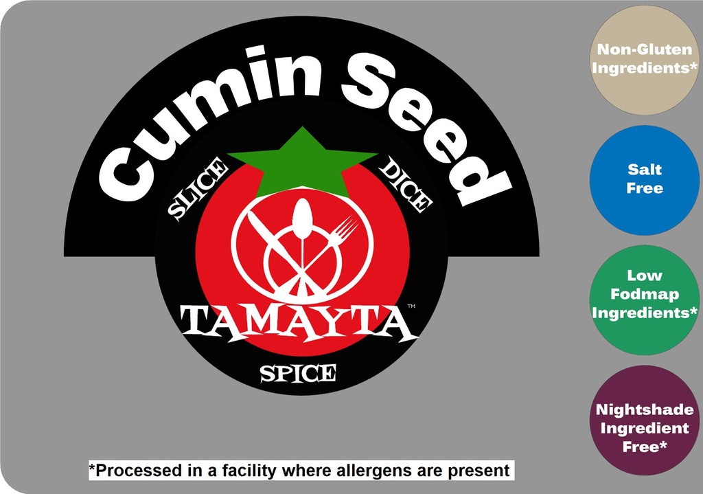 Cumin Seed 1/2 Cup Jar