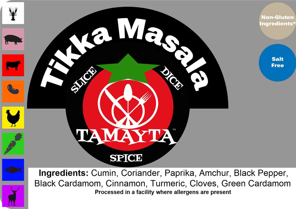 Tikka Masala 1/2 Cup Jar