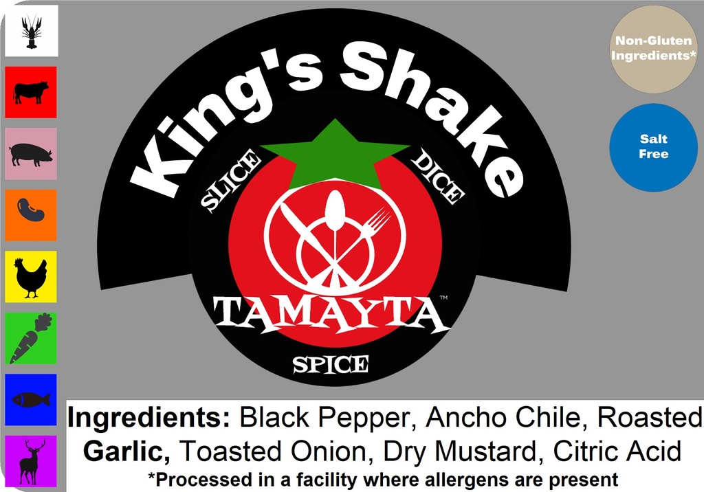 King's Shake 1/2 Cup Jar