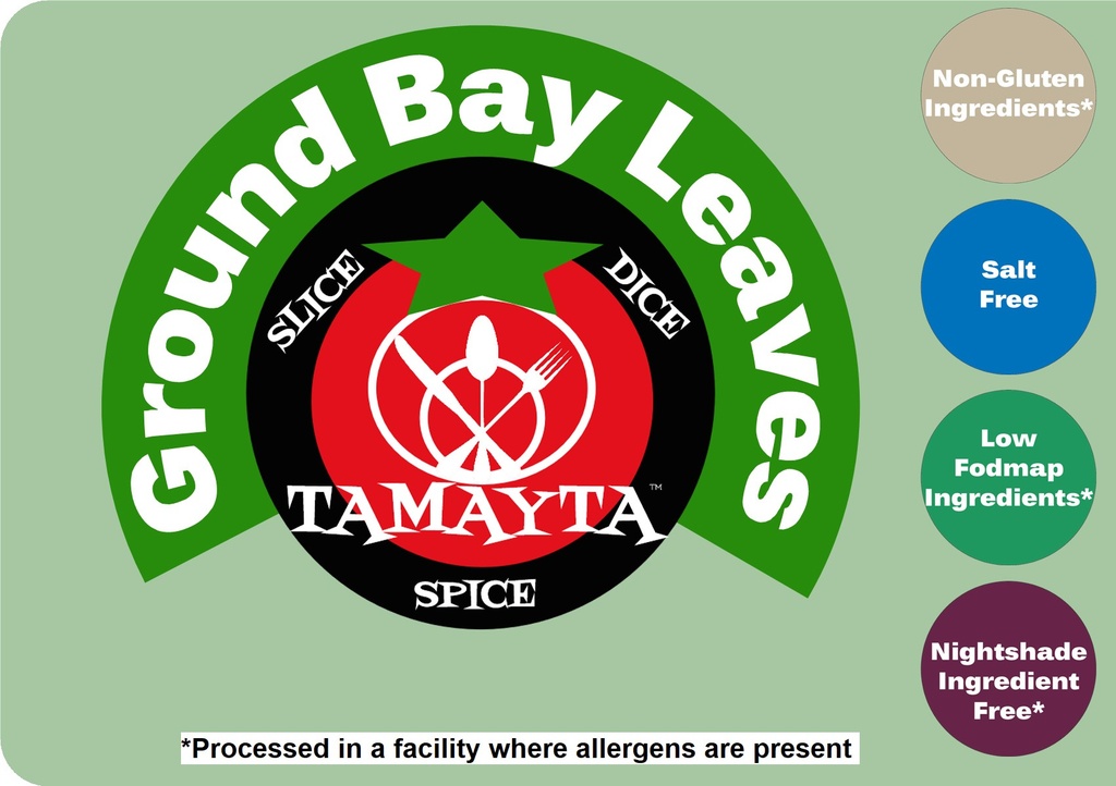 [01944] Bay Leaf Ground 1/2 Cup Jar