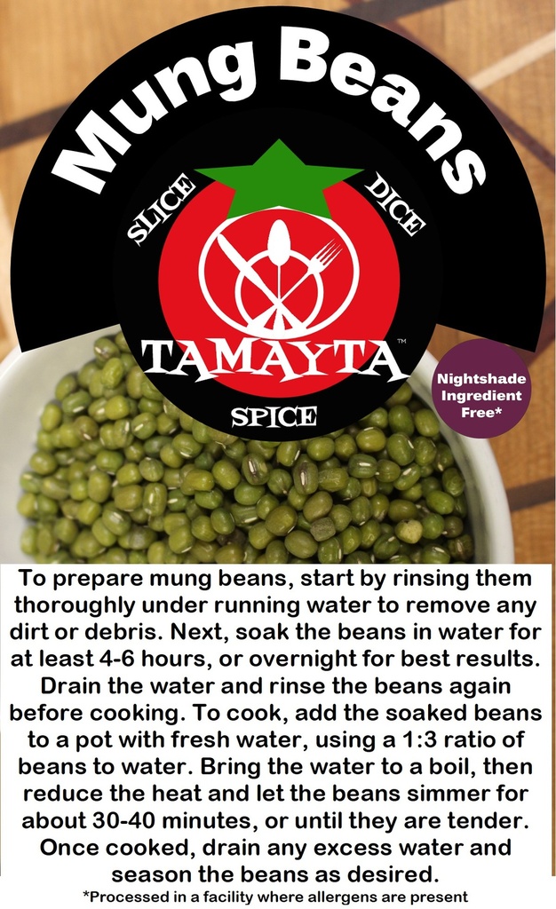 [03970] Mung Beans 1 Pound Bag