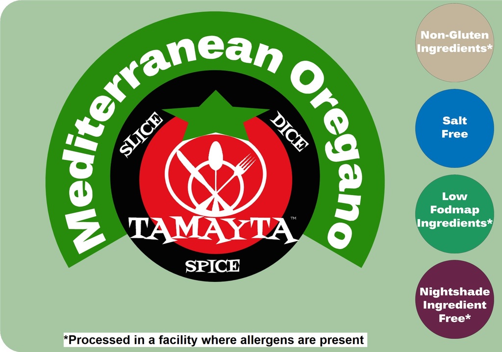 [00723] Oregano Mediterranean Leaf 1/2 Cup Jar