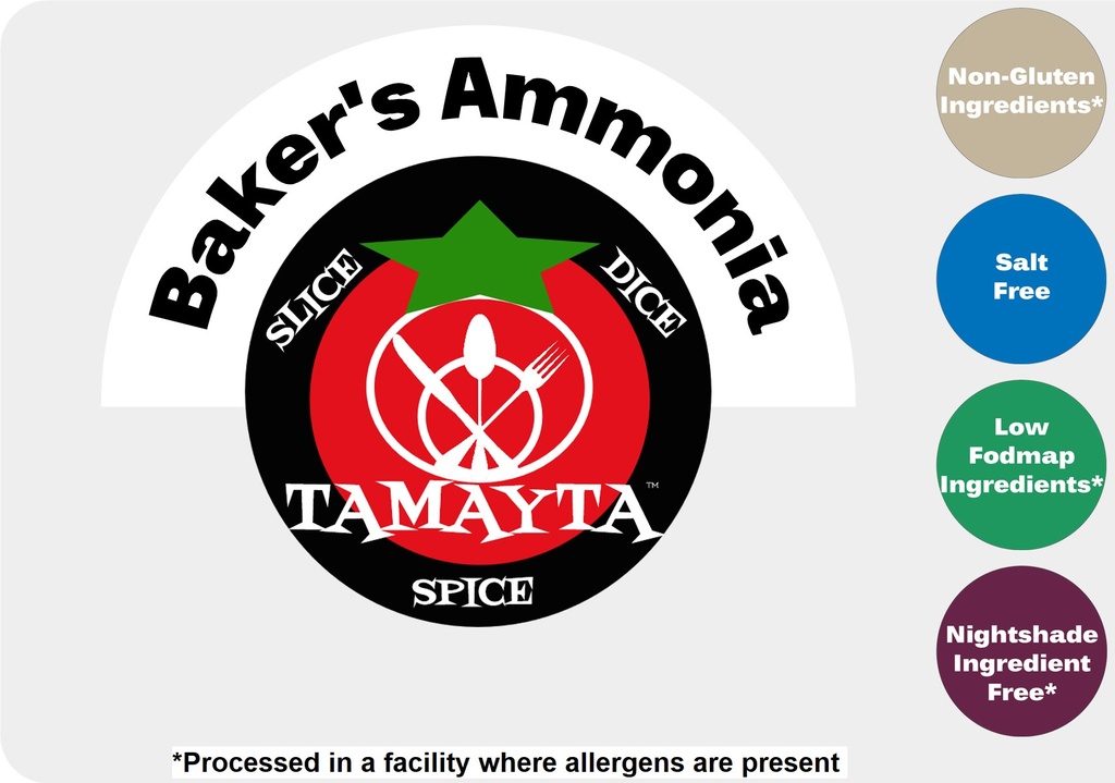 [05145] Baker's Ammonia Half Cup Jar