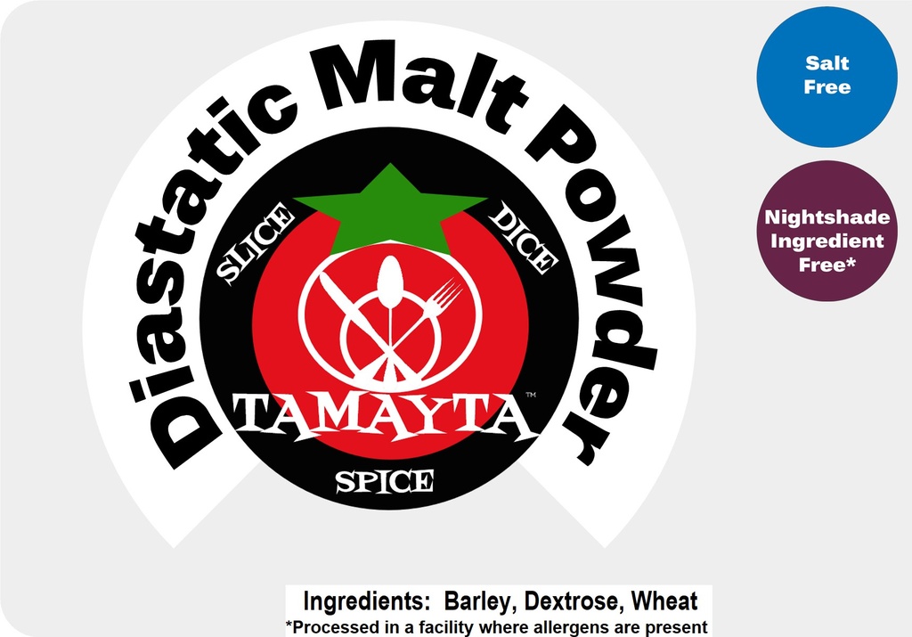 Malt Powder-Diastatic Half Cup Jar