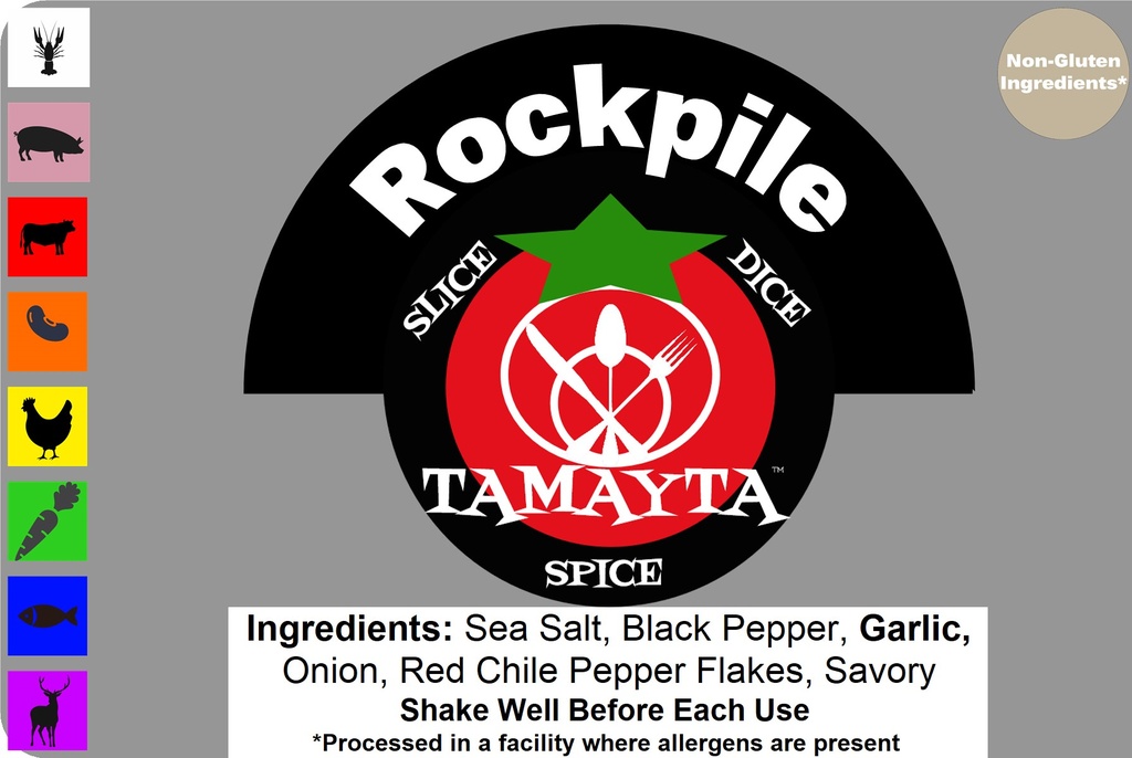 Rockpile 1/2 Cup Square Grinder Jar