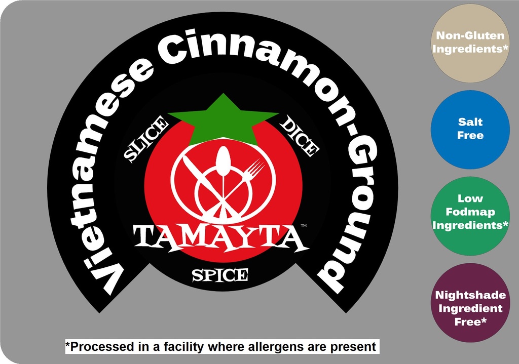 Cinnamon, Vietnamese Ground 1/2 Cup Jar