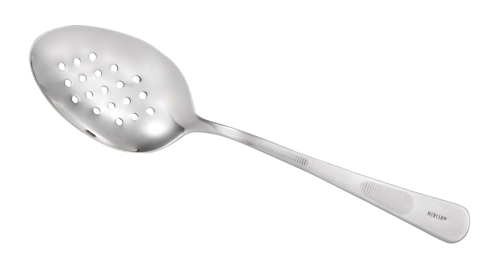 [M35160MER] Plating Spoon Perforated Bowl 9"