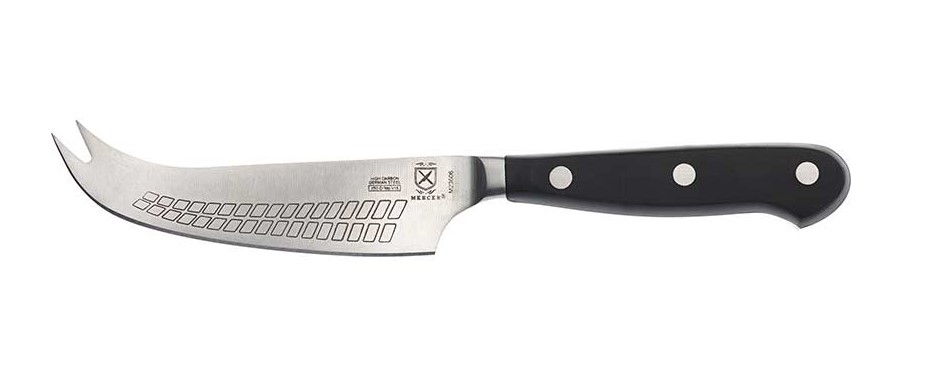 Hard Cheese Knife Renaissance 4.75" Black Handle
