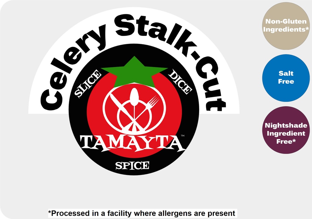 [01040] Celery Stalk-Cut 1/2 Cup Jar