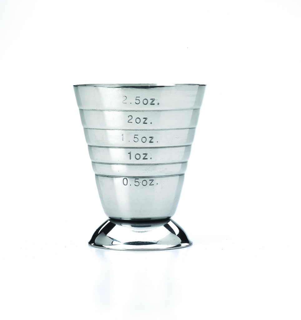 [04962] Bar Measuring Cup 2.5 Oz Stainless