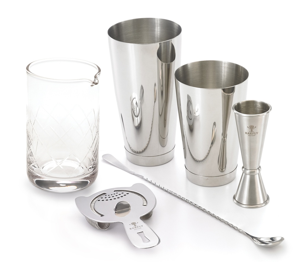 [M37131MER] Cocktail Set 5-Piece Stainless Steel