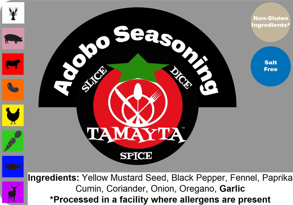 Adobo Seasoning 1/2 Cup Jar