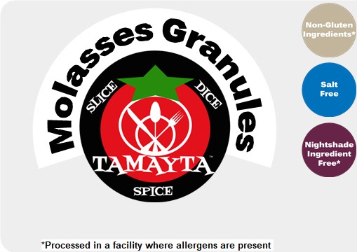 [01044] Molasses Granules 1/2 Cup Jar