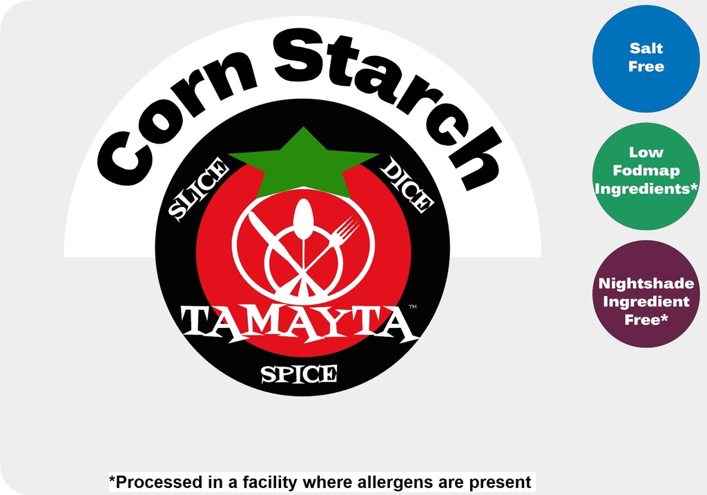 Corn Starch 1/2 Cup Jar