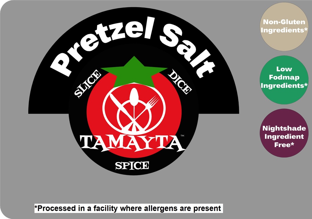 Pretzel Salt 1/2 Cup Jar