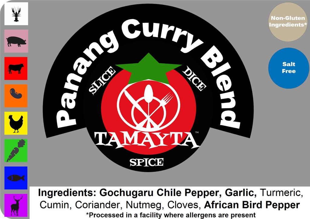 [00132] Panang Thai Curry Blend 1/2 Cup Jar