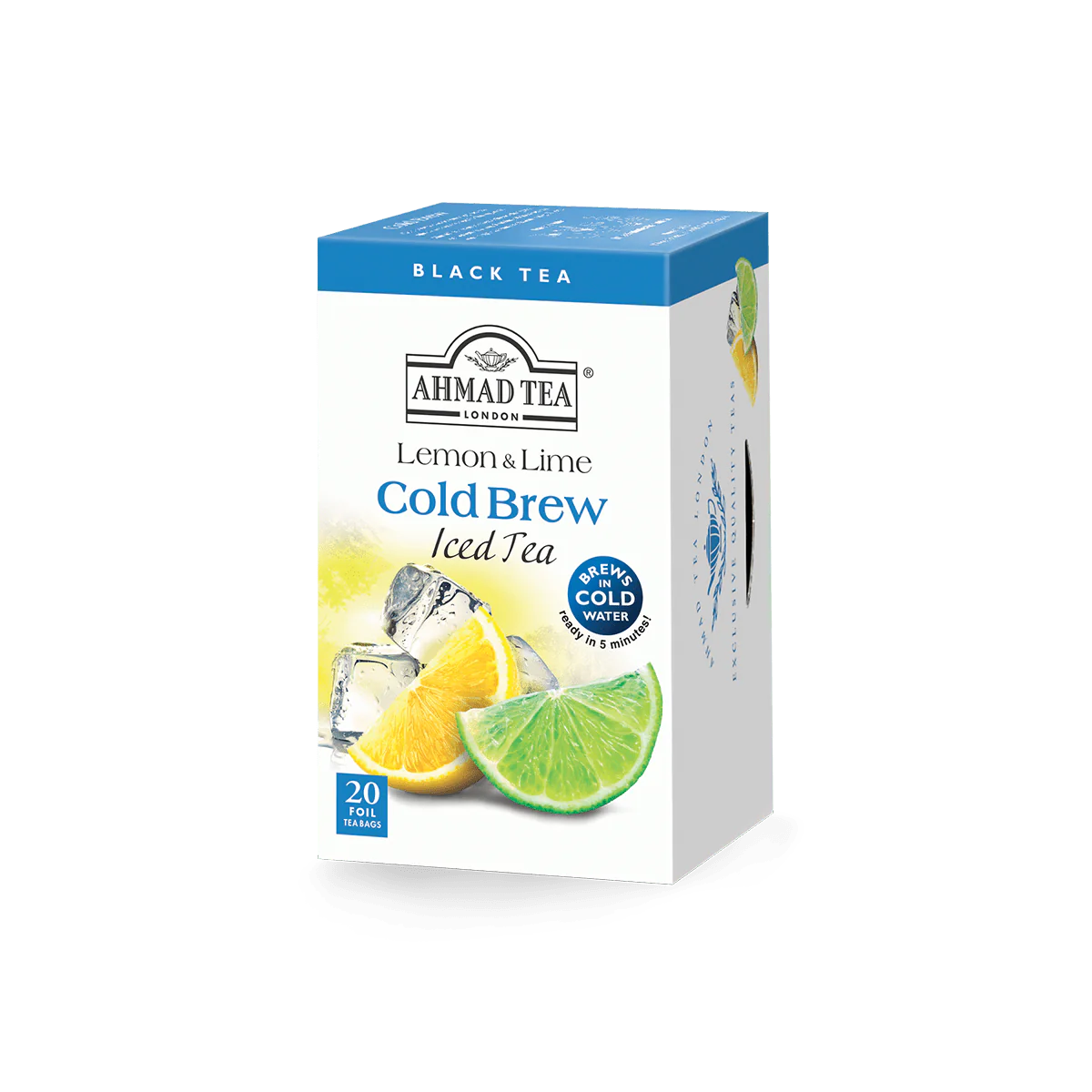 Lemon & Lime Cold Brew Black Iced Tea 20 Bags