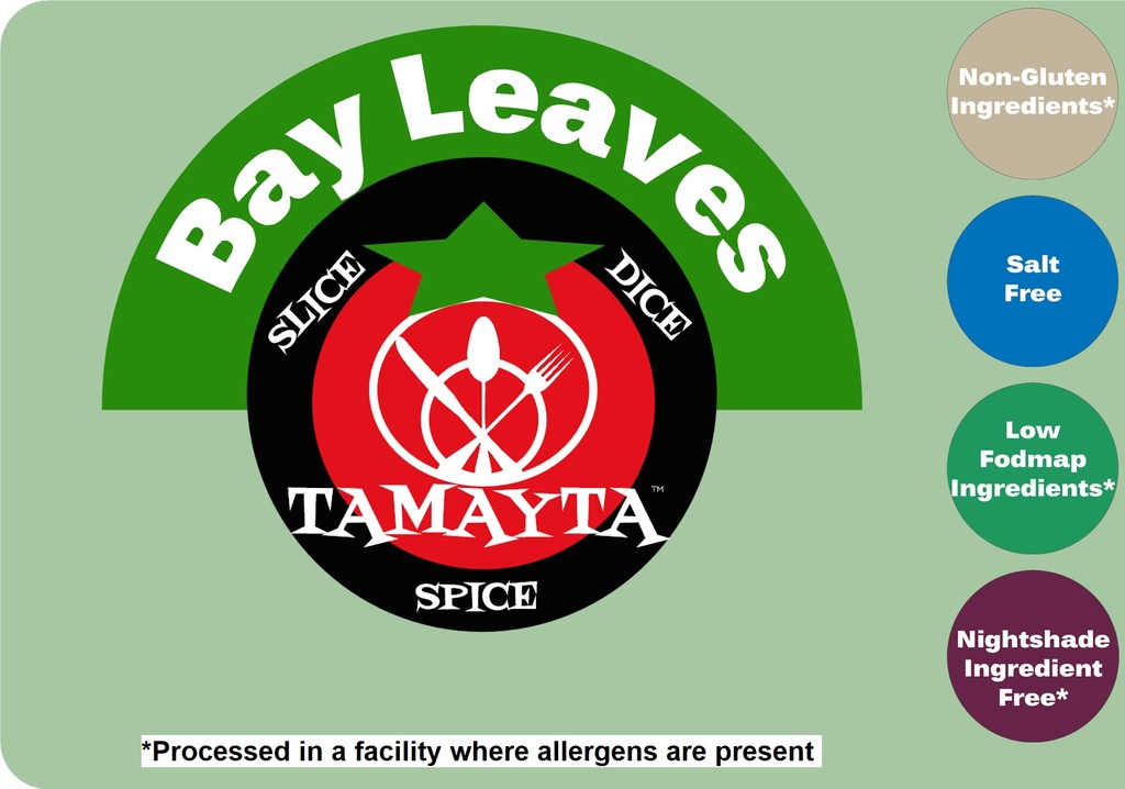 Bay Leaf 1/2 Cup Jar
