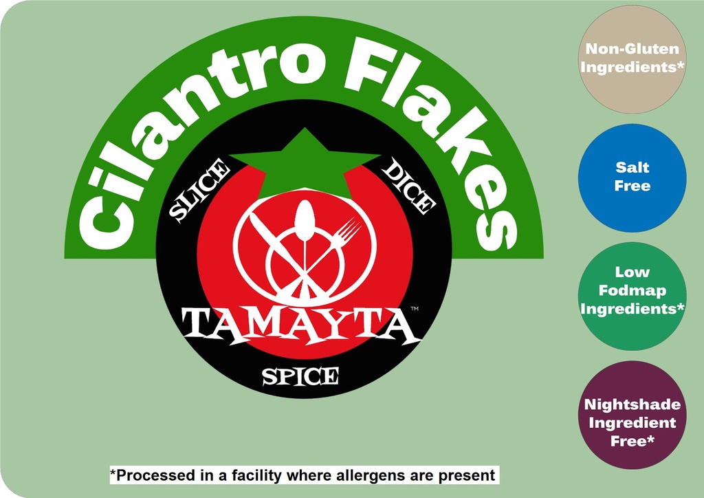 Cilantro Flakes 1/2 Cup Jar