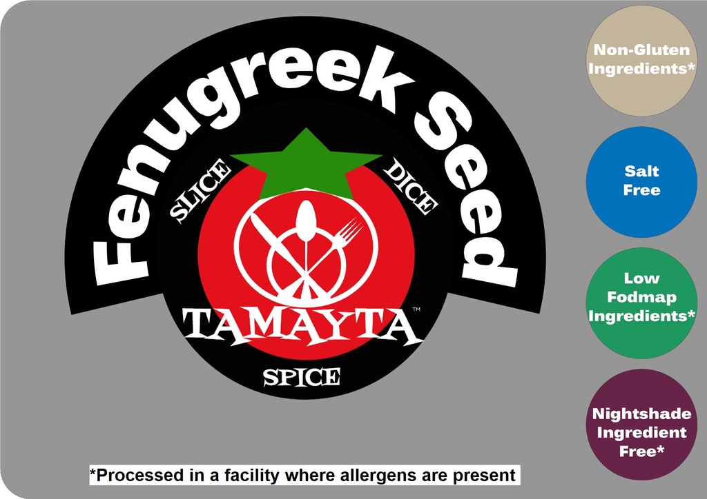 Fenugreek Seed 1/2 Cup Jar