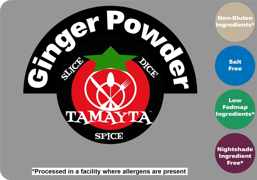 [01437] Ginger Powder 1/2 Cup Jar