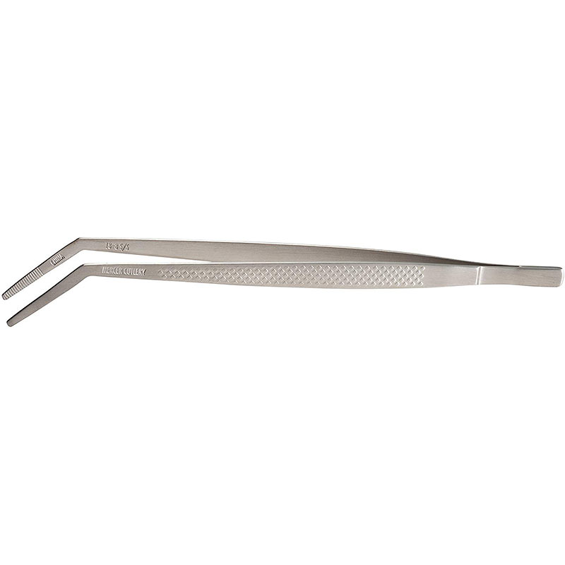 [M35231MER] Curved Plating Tongs Precision Plus 9-3/8"