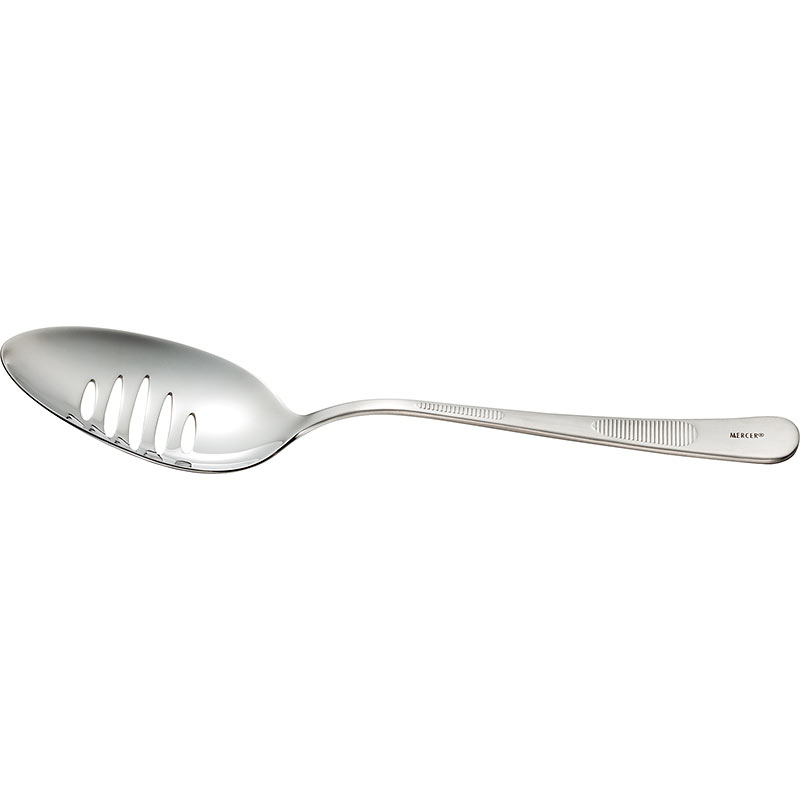 Slotted Plating Spoon 9"