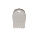 Plating Wedge Silicone Round Arch 5mm Gray