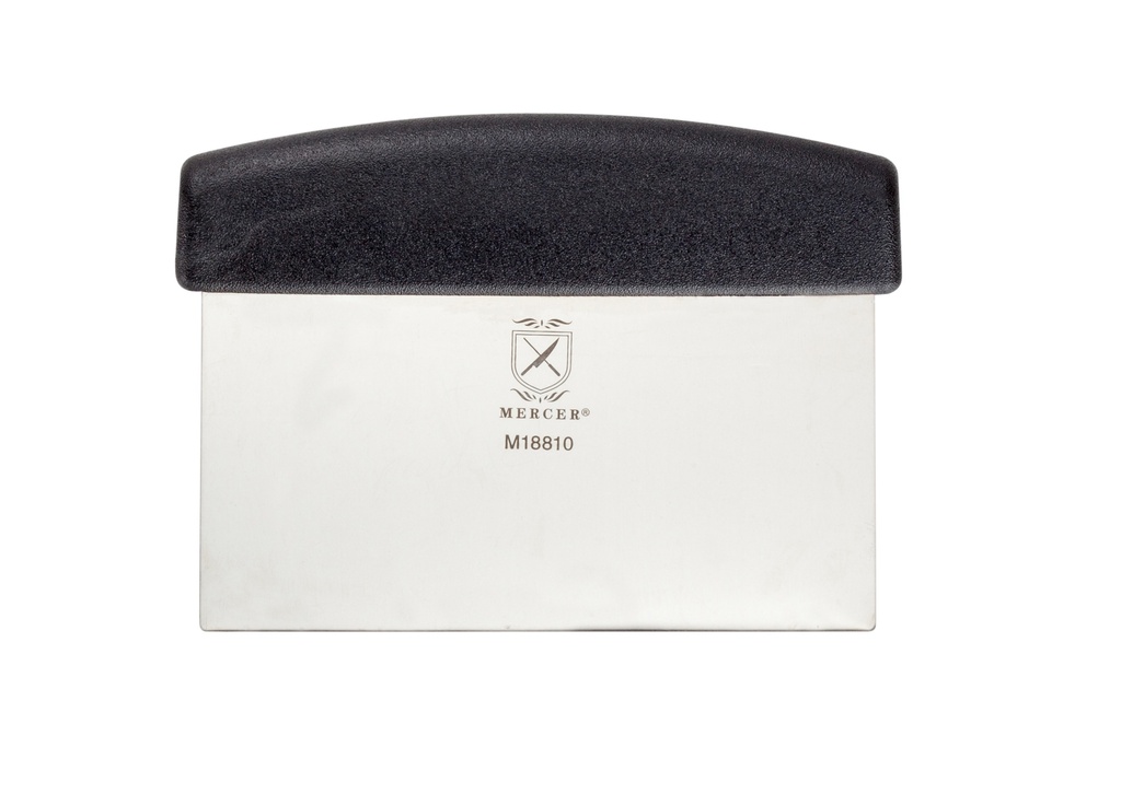 [M18810PMER] Bench Scraper 5-7/8" x 3.5" Black