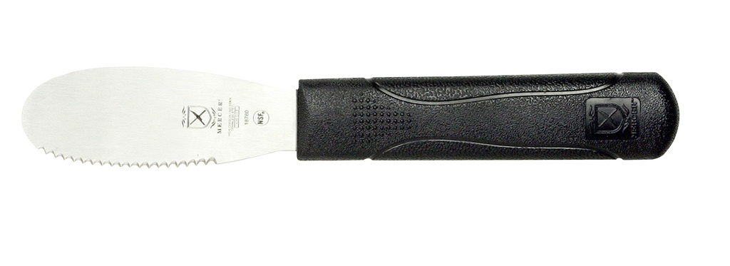 Spreader Wavy Edge 3.5" Black