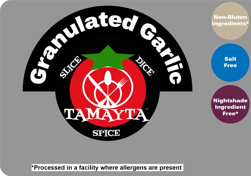 [01329] Garlic, Granulated 1/2 Cup Jar