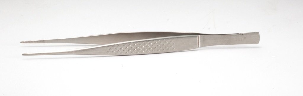[M35245MER] Plating Tongs Straight Fine Tip 6.5" Precision Plus