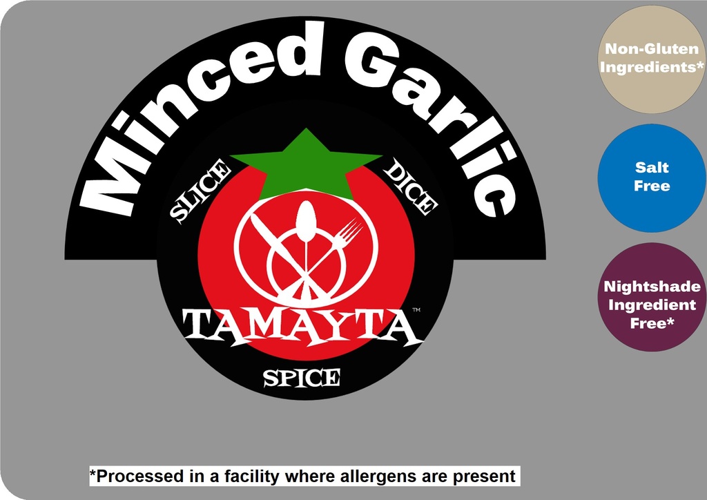 Garlic, Minced 1/2 Cup Jar