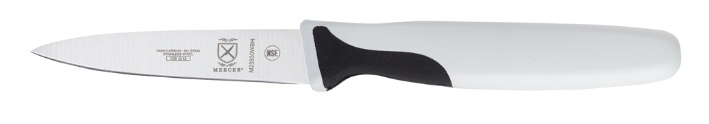[M23930WBH] Paring Knife 3" Slim Millennia White