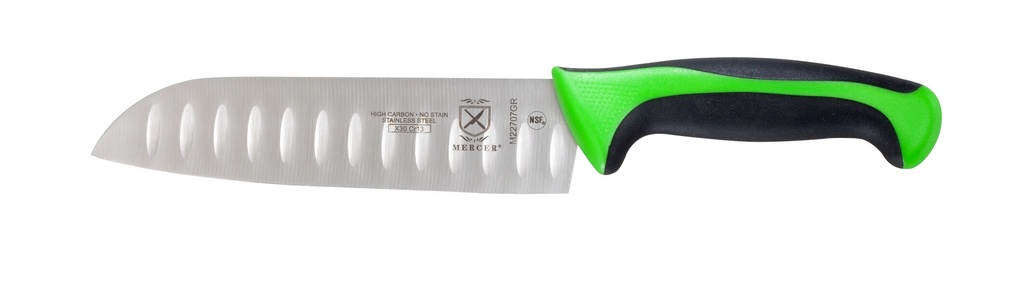 [M22707GRMER] Santoku Knife 7" Millennia Green