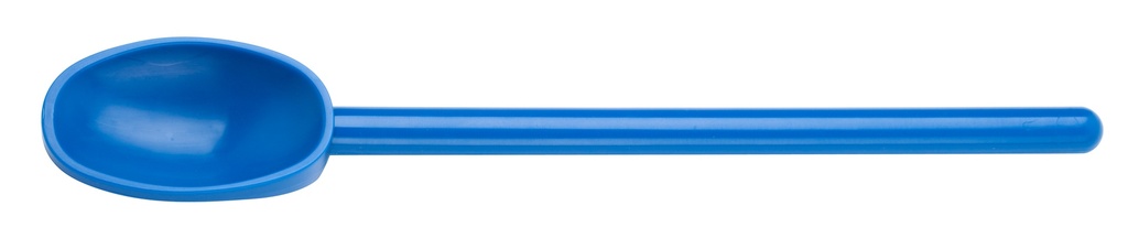 [M33182BLMER] Mixing Spoon 11-7/8" Blue High Heat