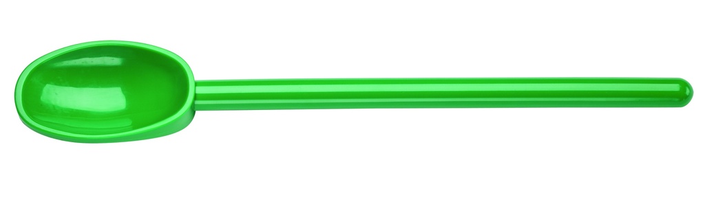 [M33182GRMER] Mixing Spoon 11-7/8" Green High Heat