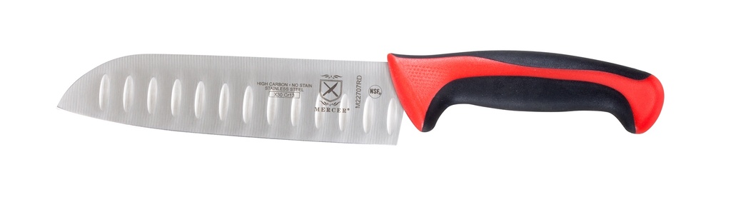 Santoku Knife 7" Millennia Red