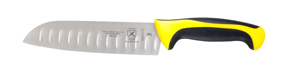 [M22707YLMER] Santoku Knife 7" Millennia Yellow