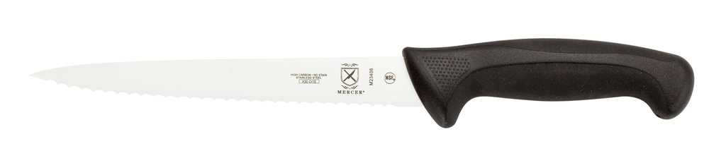 [M23408MER] Utility Knife 8" Millennia Wavy Edge
