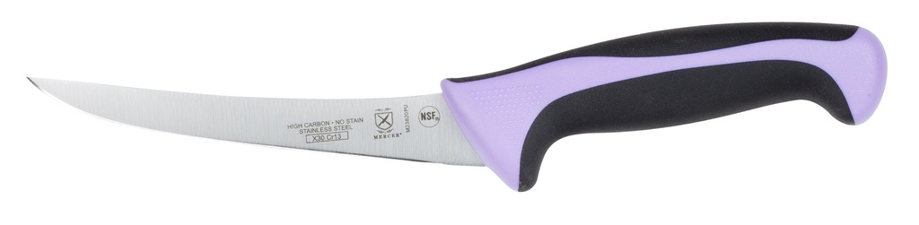 [M23820PUMER] Boning Knife 6" Curved Stiff Millennia Purple